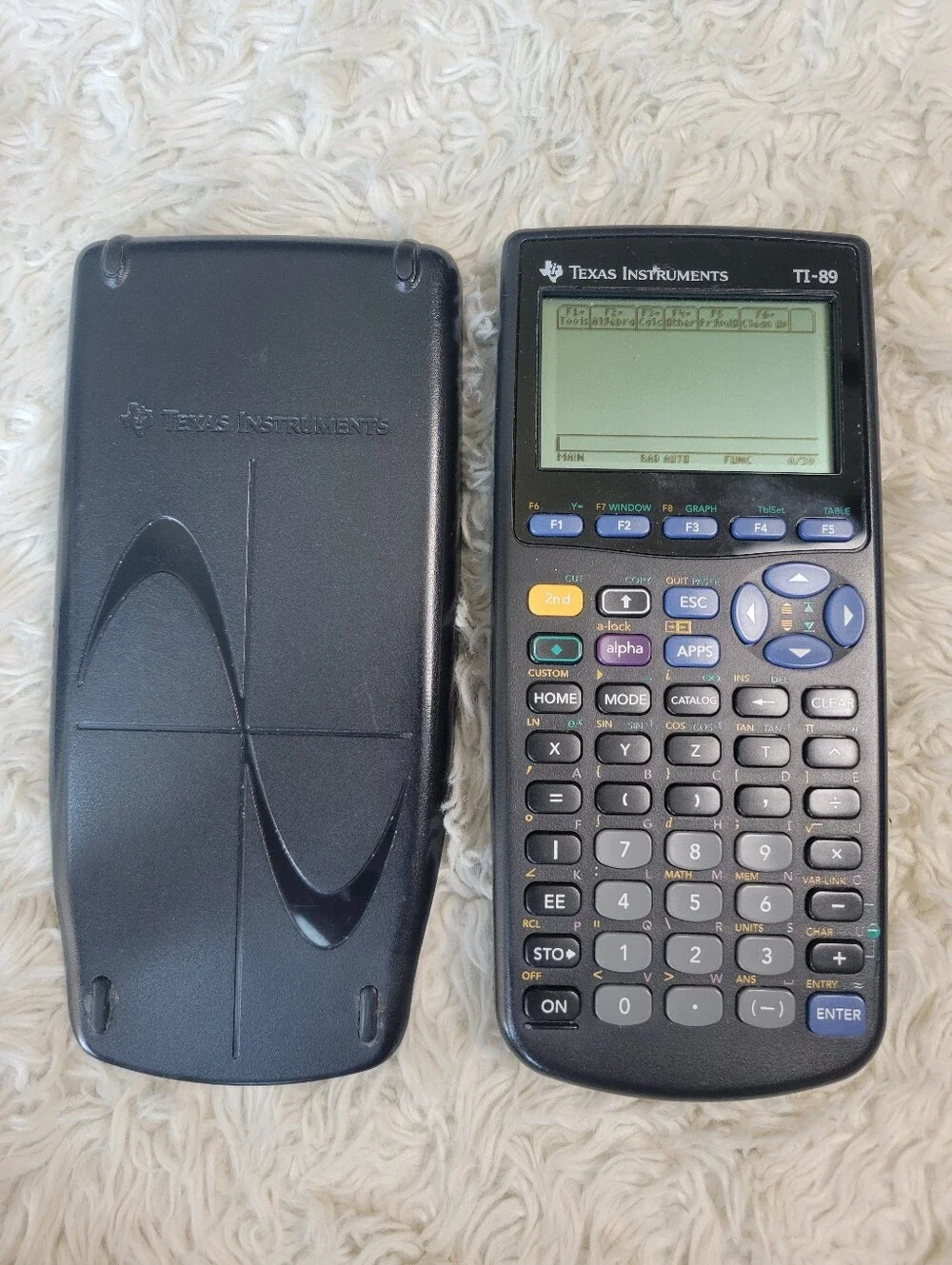 Texas Instruments TI-89 Advanced Graphing Calculator Tested Working - Picture 2 of 7